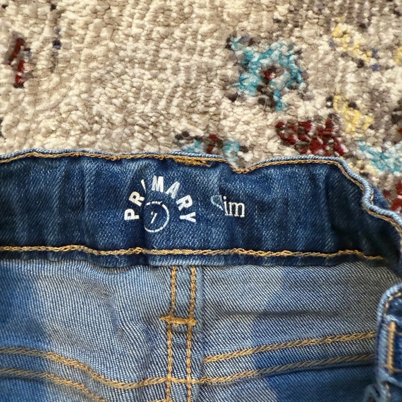 Boys Primary Slim Fit Jeans - Size 7 - Picture 3 of 3